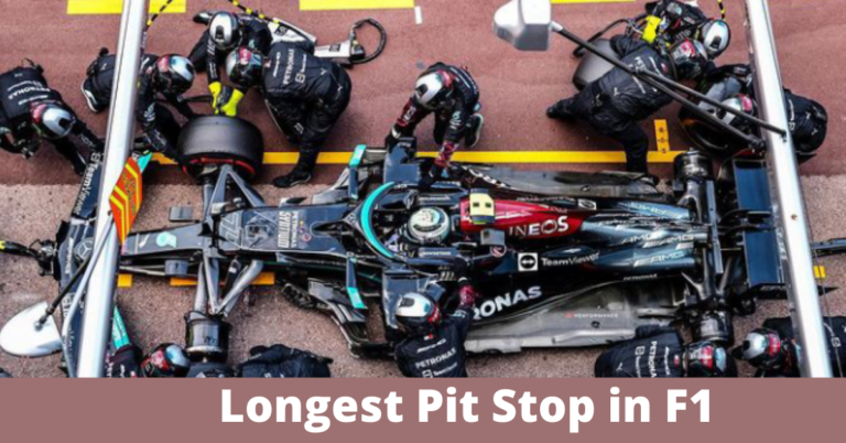 longest pit stop in formula one