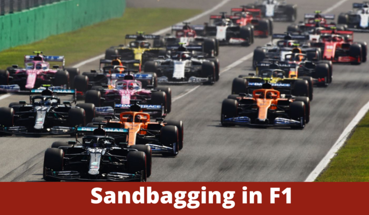 what is sandbagging in formula 1