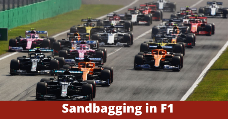what is sandbagging in formula 1