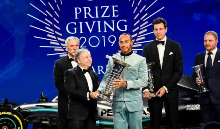 what is the prize for winning in formula one