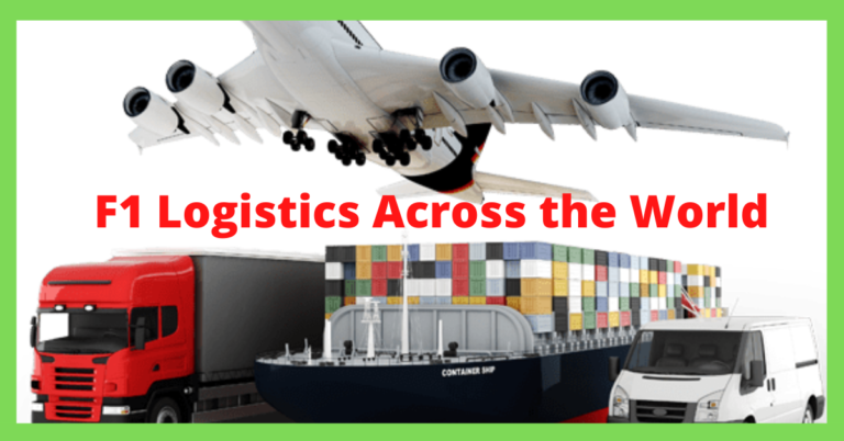 how are f1 cars transported between grand prix venues