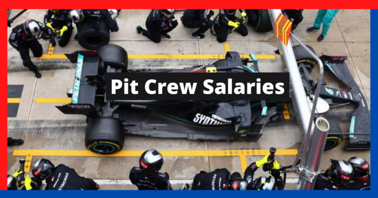 how much does an f1 pit crew member earn