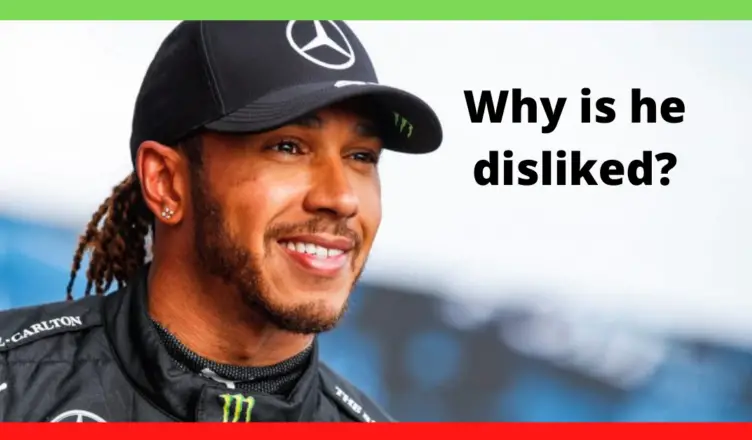 why is lewis hamilton generally disliked
