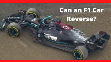 can a formula 1 car reverse