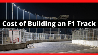 how much does it cost to build an f1 track