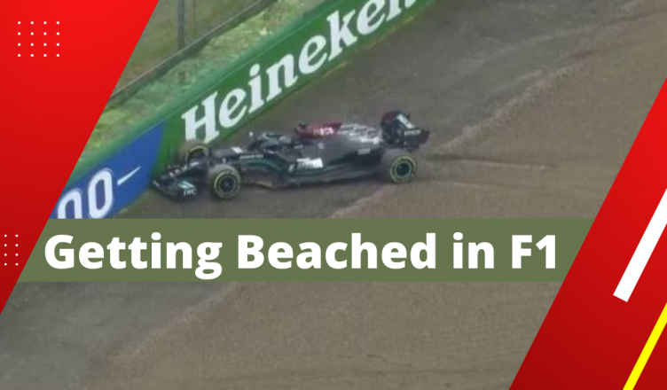 what is getting beached in f1