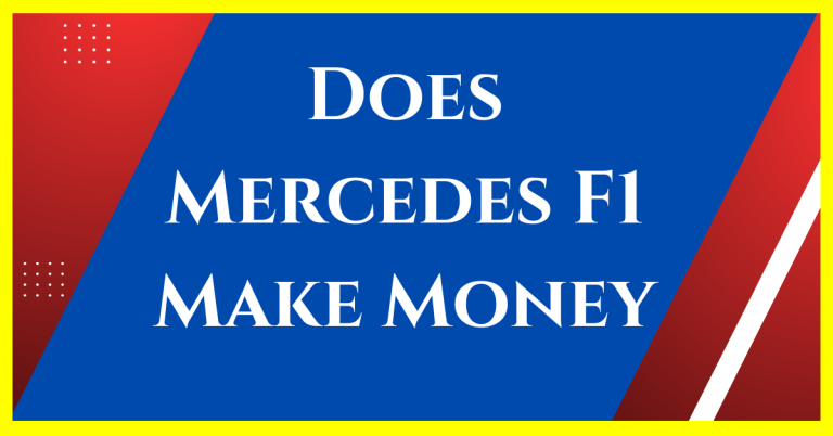 does mercedes f1 team make money