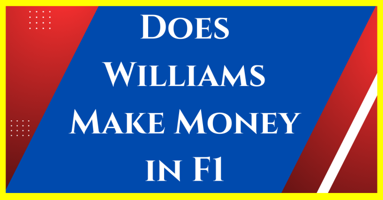 does williams make money in f1