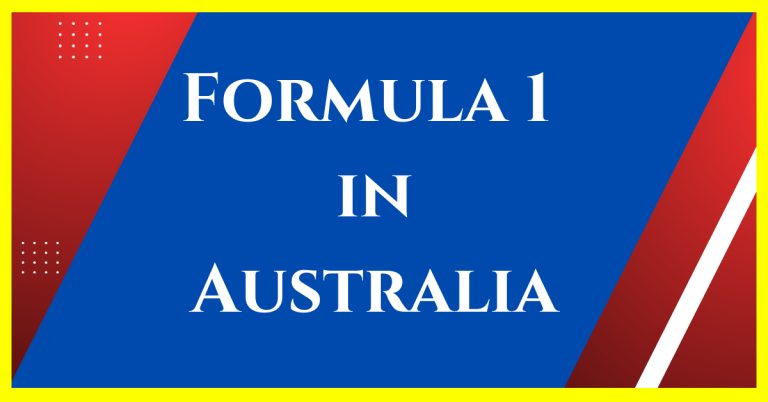formula one in australia
