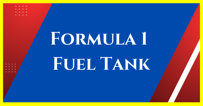 how big is an f1 fuel tank