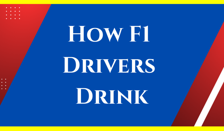 how do f1 drivers drink