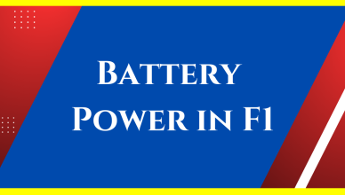 how does battery power work in f1