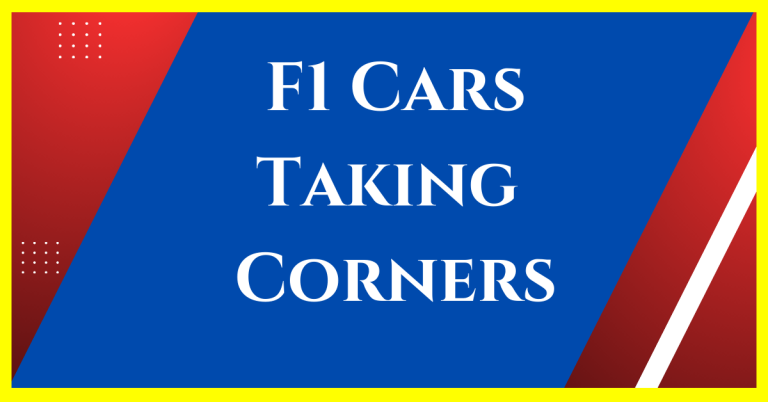 how fast do f1 cars take corners