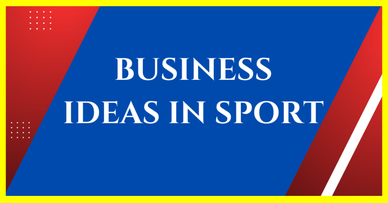 business ideas in sports
