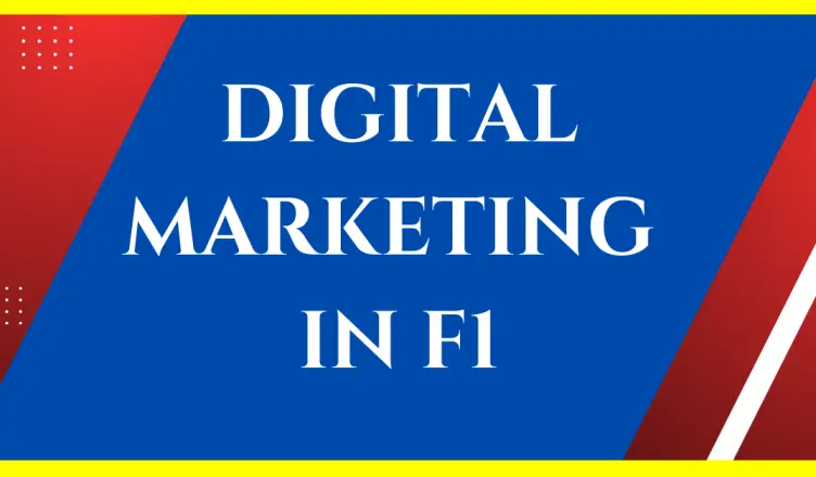 digital marketing in f1