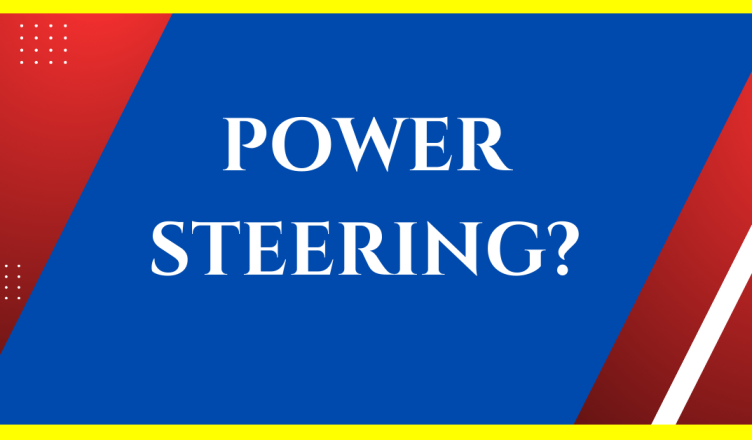 do f1 cars have power steering