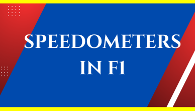 do f1 cars have speedometers