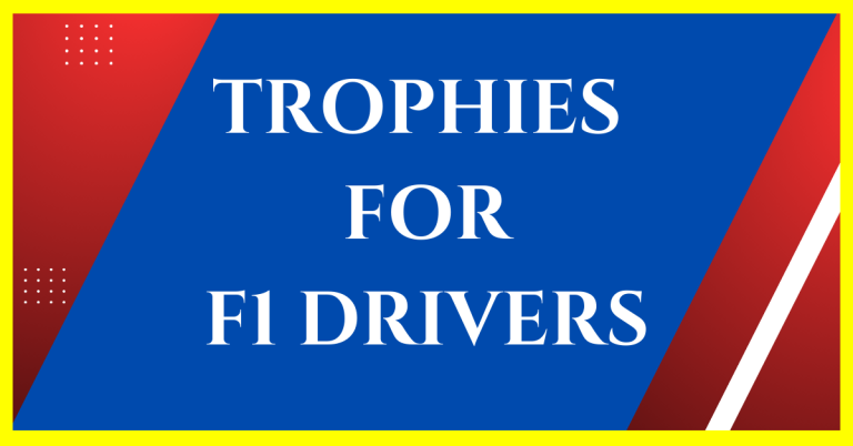 do f1 drivers keep their trophies