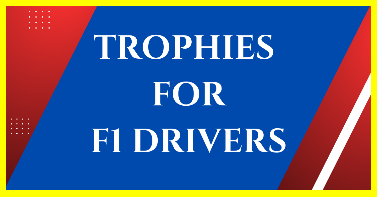 do f1 drivers keep their trophies