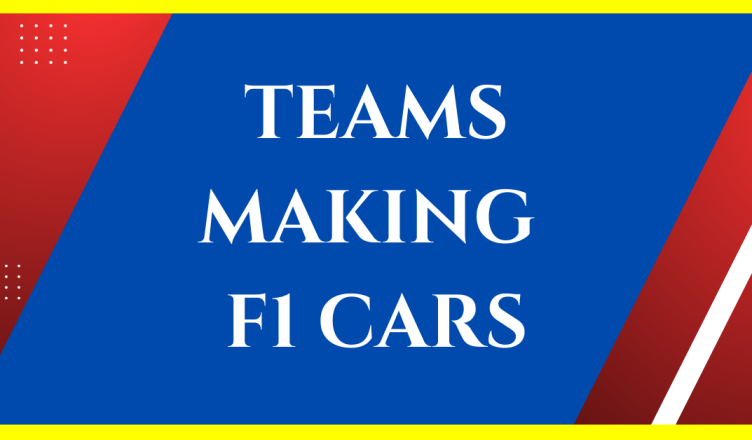 do f1 teams make their own cars