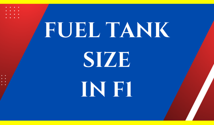 how big is an f1 fuel tank