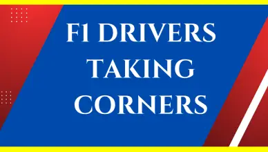 how do f1 drivers take corners