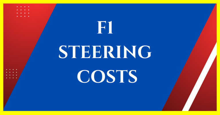 how much does an f1 steering wheel cost