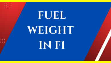 how much does f1 fuel weigh