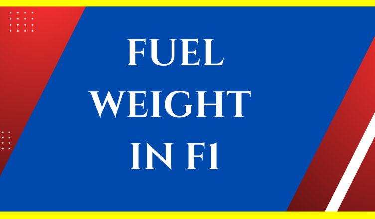 how much does f1 fuel weigh