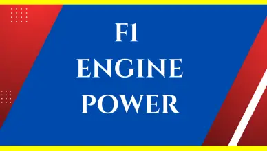 how much power do f1 engines have