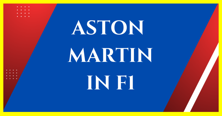 is aston martin in f1