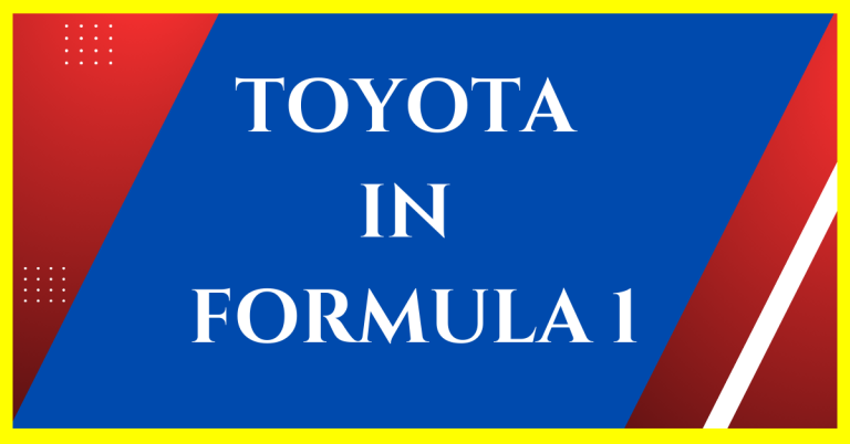 is toyota in formula 1