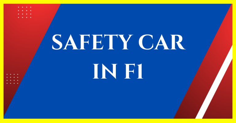 what does a safety car do in f1