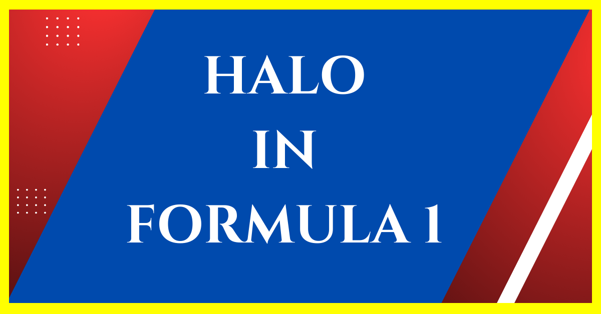 what is a halo in f1