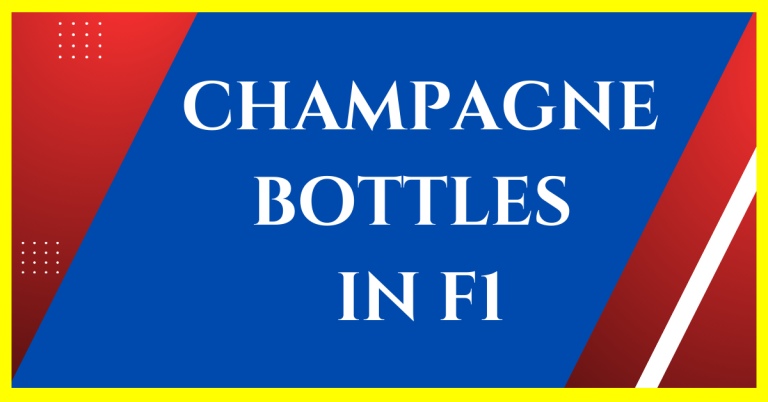what size of champagne bottles are used in f1
