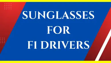 what sunglasses do f1 drivers wear
