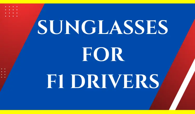 what sunglasses do f1 drivers wear