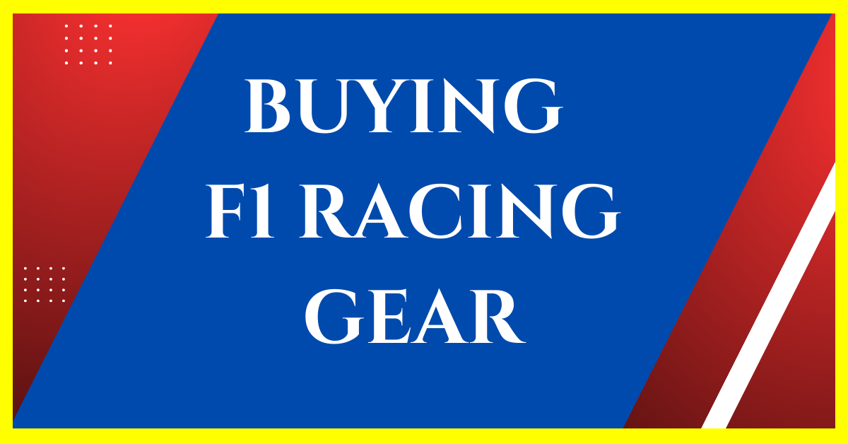 where can i buy f1 racing gear
