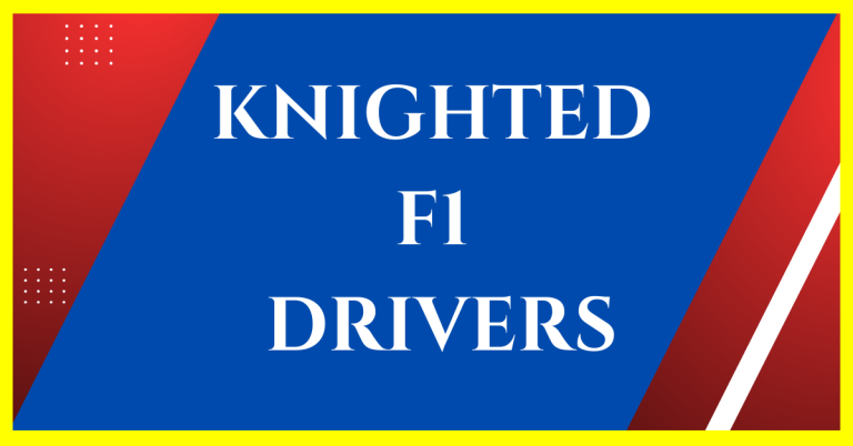 which formula 1 drivers have been knighted