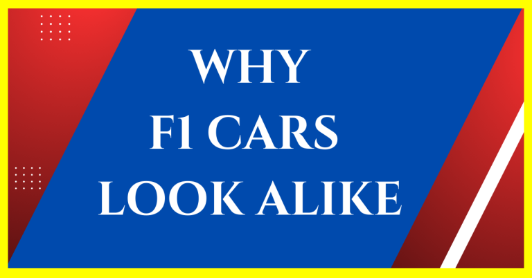 why do f1 cars all look the same