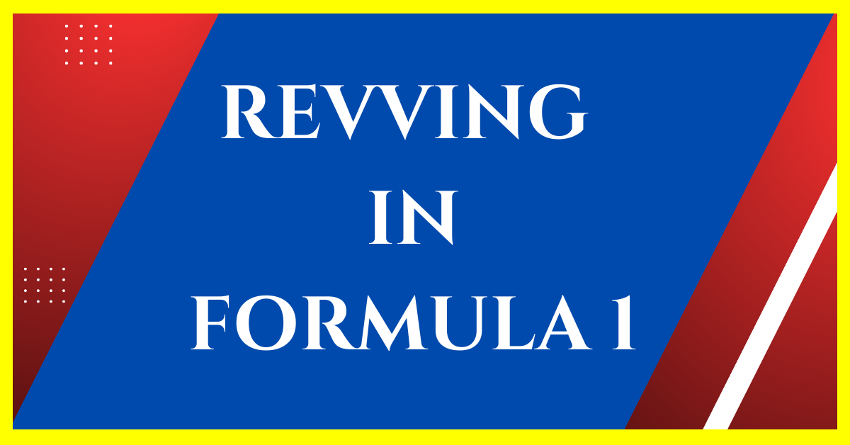 Why Do F1 Cars Rev So High