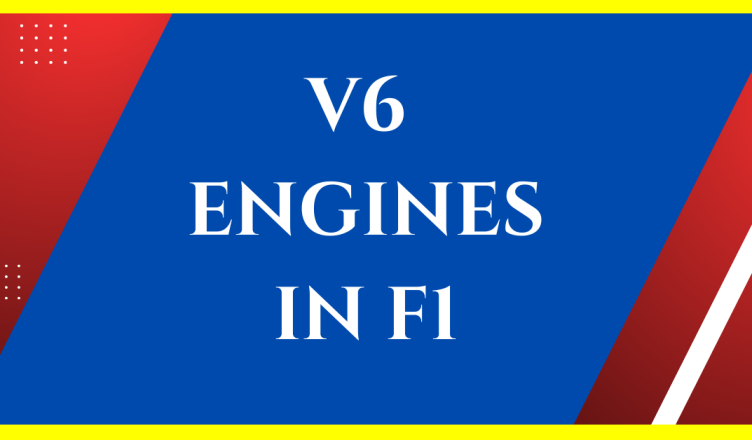 why do f1 cars use v6