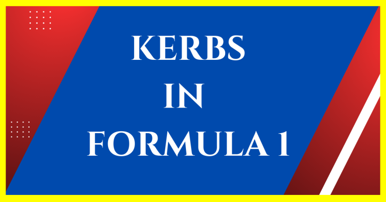 why do f1 tracks have kerbs