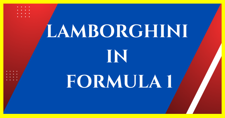 why doesn't lamborghini compete in formula 1