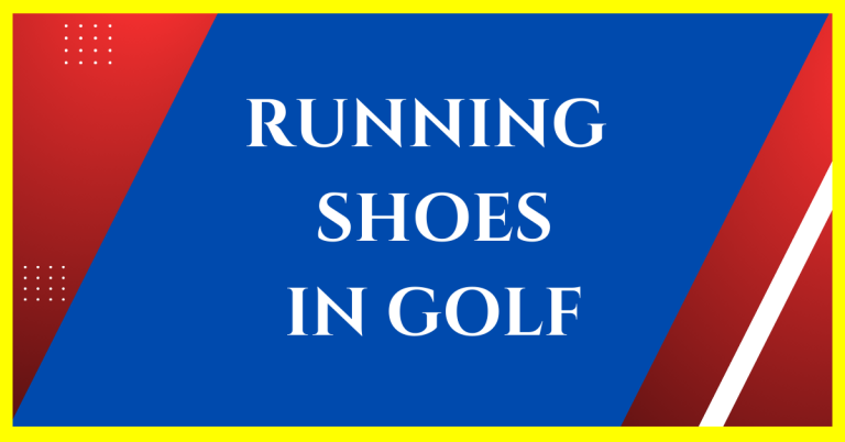 can i wear running shoes to play golf