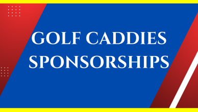 do golf caddies have sponsors
