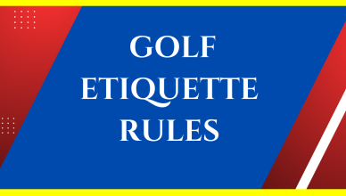 golf etiquette rules