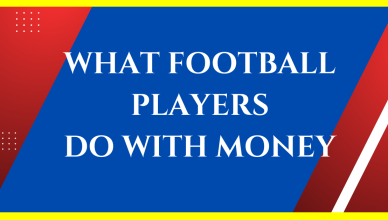 what do football players do with their money