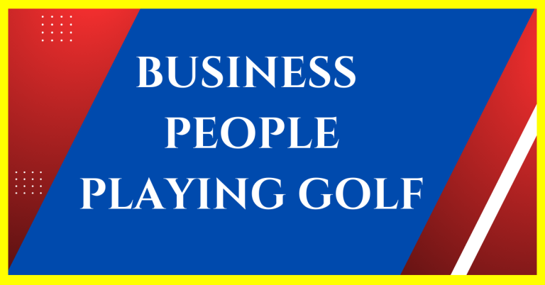 why do business people prefer to play golf