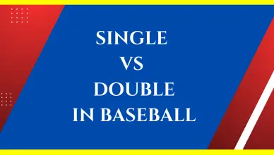 difference between single and double in baseball